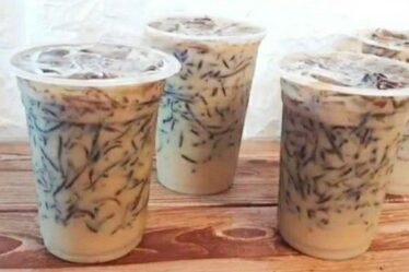 resep Es Cappucino Cincau