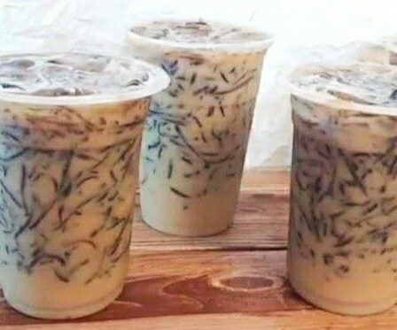 resep Es Cappucino Cincau